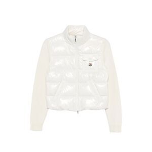 Moncler White Jackets - Puffer Jackets Women
